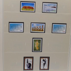 Collection timbres de service de France neufs** 1958-2024 en un album.