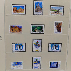 Collection timbres de service de France neufs** 1958-2024 en un album.