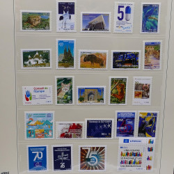 Collection timbres de service de France neufs** 1958-2024 en un album.