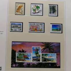 Collection timbres de Mayotte 1997-2011 neufs** complet en album Safe.