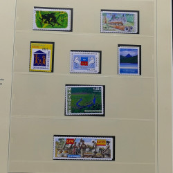 Collection timbres de Mayotte 1997-2011 neufs** complet en album Safe.
