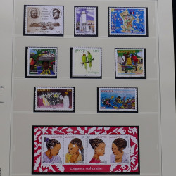Collection timbres de Mayotte 1997-2011 neufs** complet en album Safe.