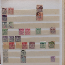 Lot de timbres France et Monde à trier en un carton.