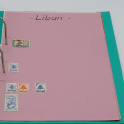 Lot massif de timbres France et Monde à trier en un carton.