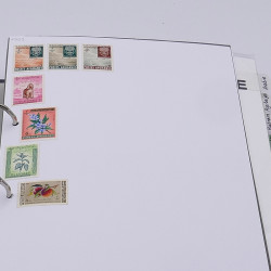 Lot massif de timbres France et Monde à trier en un carton.