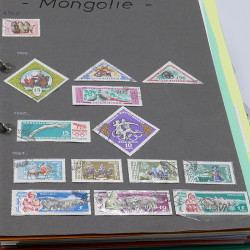 Lot massif de timbres France et Monde à trier en un carton.