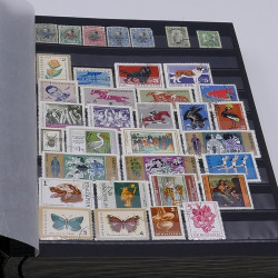 Lot massif de timbres France et Monde à trier en un carton.