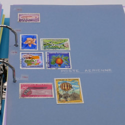 Lot de timbres France et Monde à trier en un carton.