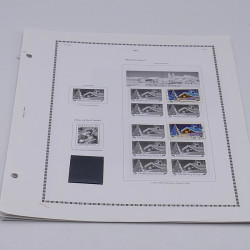 Lot de timbres France et Monde à trier en un carton.