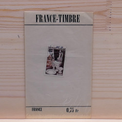 Lot de timbres France et Monde à trier en un carton.
