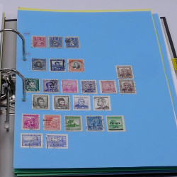 Lot de timbres France et Monde à trier en un carton.