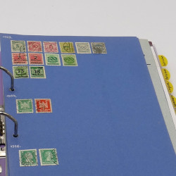 Lot massif de timbres France et Monde à trier en un carton.