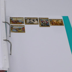 Lot massif de timbres France et Monde à trier en un carton.