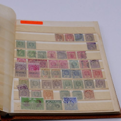 Lot massif de timbres France et Monde à trier en un carton.