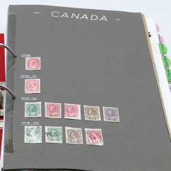 Lot massif de timbres France et Monde à trier en un carton.