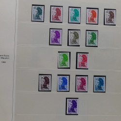 Collection timbres de Saint Pierre et Miquelon 1963-2024 neufs en 3 albums.