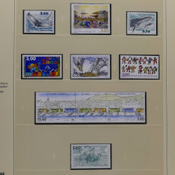 Collection timbres de Saint Pierre et Miquelon 1963-2024 neufs en 3 albums.