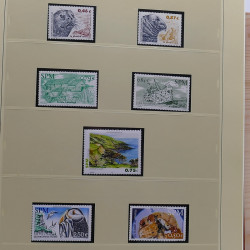 Collection timbres de Saint Pierre et Miquelon 1963-2024 neufs en 3 albums.