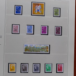 Collection timbres de Saint Pierre et Miquelon 1963-2024 neufs en 3 albums.