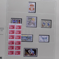 Collection timbres de Saint Pierre et Miquelon 1963-2024 neufs en 3 albums.