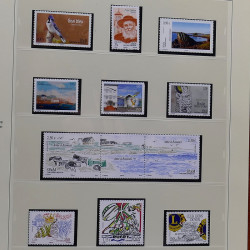 Collection timbres de Saint Pierre et Miquelon 1963-2024 neufs en 3 albums.