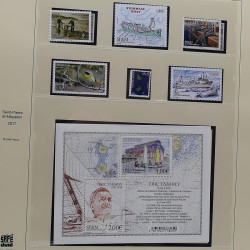Collection timbres de Saint Pierre et Miquelon 1963-2024 neufs en 3 albums.