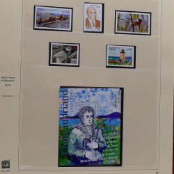 Collection timbres de Saint Pierre et Miquelon 1963-2024 neufs en 3 albums.