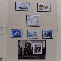 Collection timbres de Saint Pierre et Miquelon 1963-2024 neufs en 3 albums.