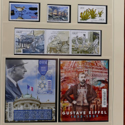 Collection timbres de Saint Pierre et Miquelon 1963-2024 neufs en 3 albums.