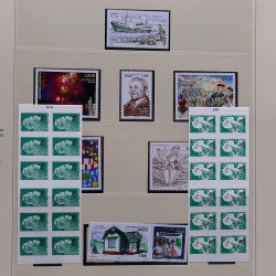 Collection timbres de Saint Pierre et Miquelon 1963-2024 neufs en 3 albums.
