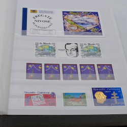 Collection timbres de Nouvelle Calédonie 1989-2020 neufs en un album.