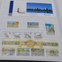 Collection timbres de Nouvelle Calédonie 1989-2020 neufs en un album.