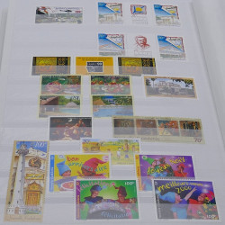 Collection timbres de Nouvelle Calédonie 1989-2020 neufs en un album.