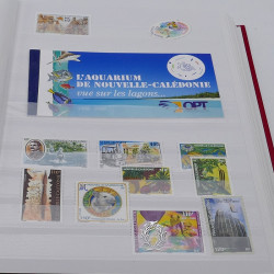 Collection timbres de Nouvelle Calédonie 1989-2020 neufs en un album.
