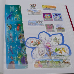 Collection timbres de Nouvelle Calédonie 1989-2020 neufs en un album.