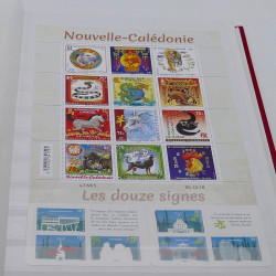 Collection timbres de Nouvelle Calédonie 1989-2020 neufs en un album.