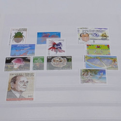 Collection timbres de Nouvelle Calédonie 1989-2020 neufs en un album.