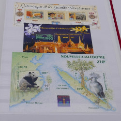 Collection timbres de Nouvelle Calédonie 1989-2020 neufs en un album.
