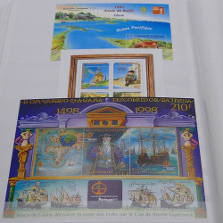 Collection timbres de Nouvelle Calédonie 1989-2020 neufs en un album.