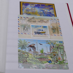 Collection timbres de Nouvelle Calédonie 1989-2020 neufs en un album.