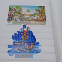 Collection timbres de Nouvelle Calédonie 1989-2020 neufs en un album.