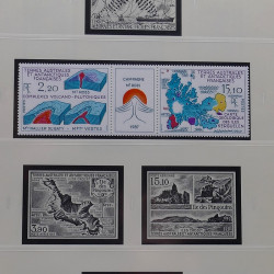 Collection timbres T.A.A.F. 1955-2000 neufs en un album.