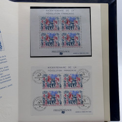 Collection timbres T.A.A.F. 1955-2000 neufs en un album.