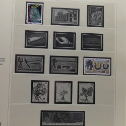 Collection timbres de Polynésie Française 1958-2024 neufs en 4 albums.