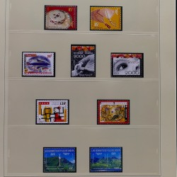 Collection timbres de Polynésie Française 1958-2024 neufs en 4 albums.