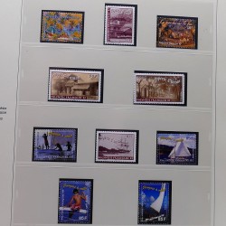 Collection timbres de Polynésie Française 1958-2024 neufs en 4 albums.