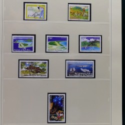 Collection timbres de Polynésie Française 1958-2024 neufs en 4 albums.
