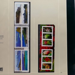 Collection timbres de Polynésie Française 1958-2024 neufs en 4 albums.