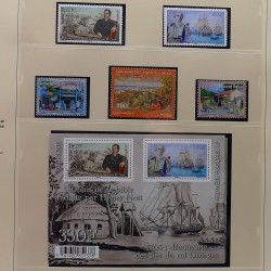 Collection timbres de Polynésie Française 1958-2024 neufs en 4 albums.