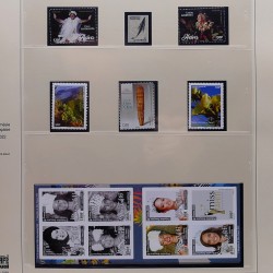 Collection timbres de Polynésie Française 1958-2024 neufs en 4 albums.